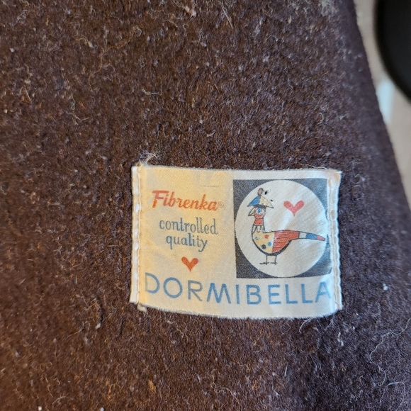 Dormibella Fibrenka Vintage Full Double Size Blanket Holland Wool ? Boho Decor - Picture 6 of 6